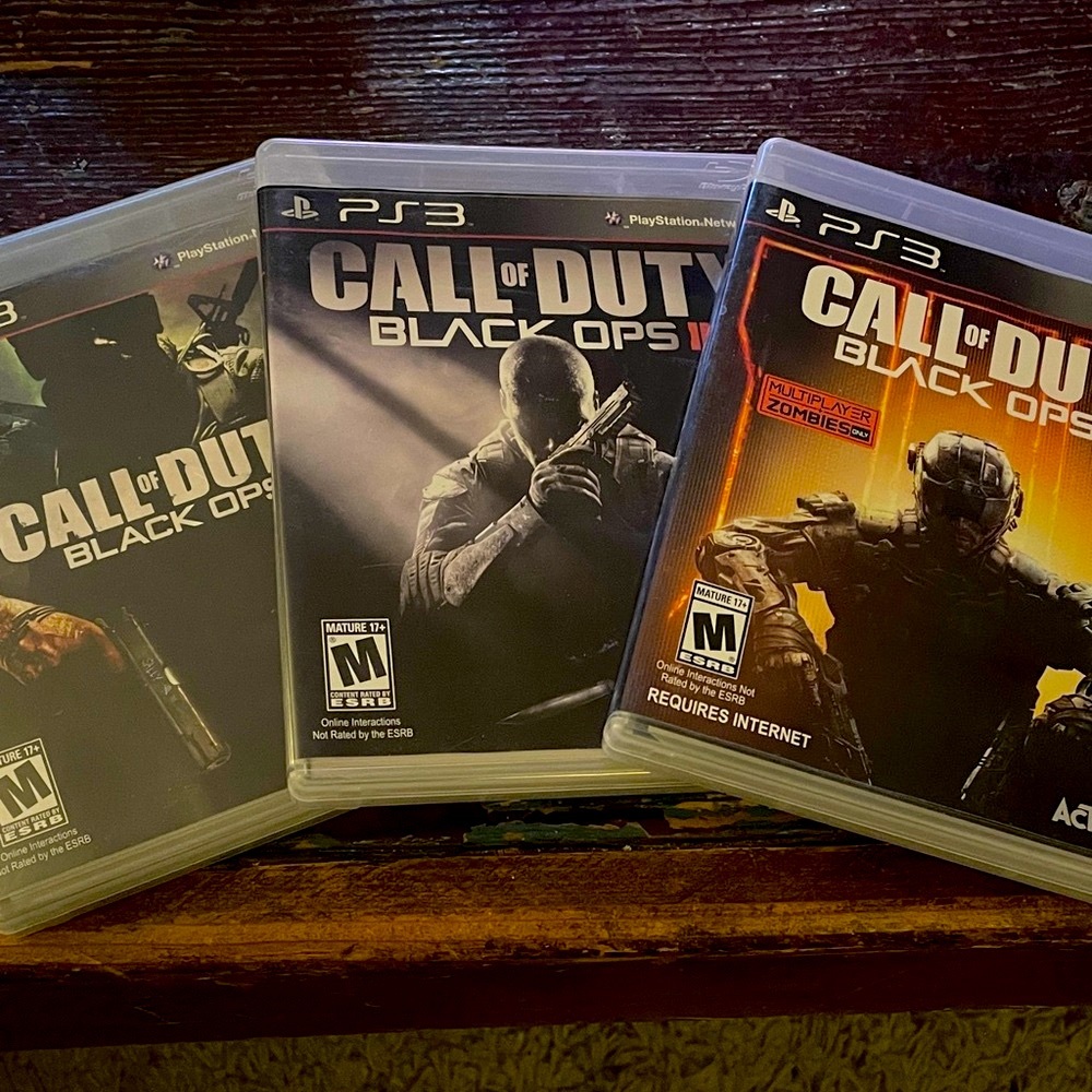 Call of Duty: Black Ops I, II, & III for PS3